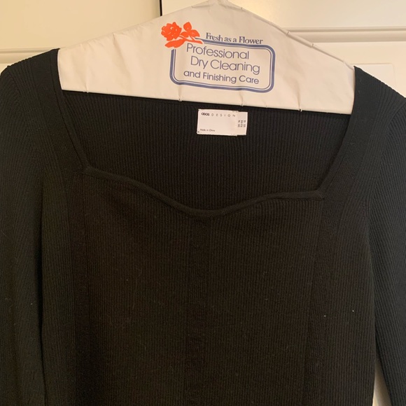 ASOS Design Sweetheart Neckline Bodysuit - Picture 2 of 3